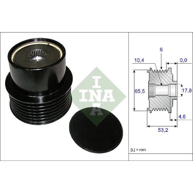 INA Generatorfreilauf 535 0195 10