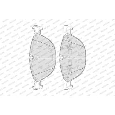 Ferodo Bremsbelagsatz, Scheibenbremse PREMIER ECO FRICTION FDB4079 Ferodo Bremsbelagsatz, Scheibenbremse PREMIER ECO FRICTION FDB4079