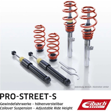 Fahrwerkssatz, Federn/Dämpfer Fahrwerkssatz Federn Dämpfer Pro Street S Eibach Pro-Street-S PSS65-85-043-02-22