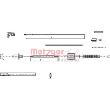 Metzger Gaszug 10.0382