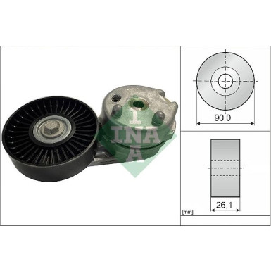 Riemenspanner, Keilrippenriemen 534 0668 10 Riemenspanner, Keilrippenriemen 534 0668 10
