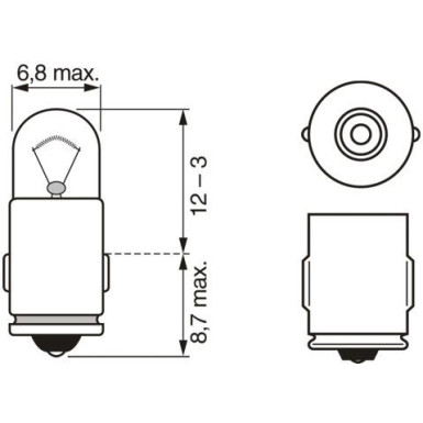 BOSCH Glühlampe Pure Light 1 987 302 224