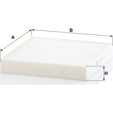 MANN-FILTER CU 22 028 Innenraumfilter, Partikelfilter