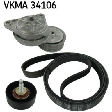 Keilrippenriemensatz VKMA 34106 Keilrippenriemensatz VKMA 34106