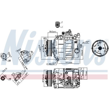 Kompressor, Klimaanlage 89052