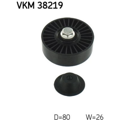 SKF Umlenk-/Führungsrolle, Keilrippenriemen VKM 38219
