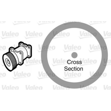 Valeo Dichtung, Kühlmittelrohrleitung 509176