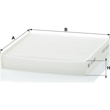 MANN-FILTER CU 1827 Innenraumfilter, Partikelfilter MANN-FILTER CU 1827 Innenraumfilter, Partikelfilter