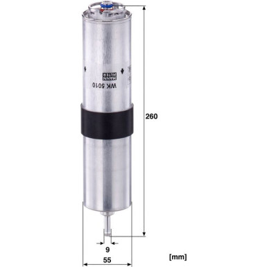 Mann-Filter Kraftstofffilter WK 5010