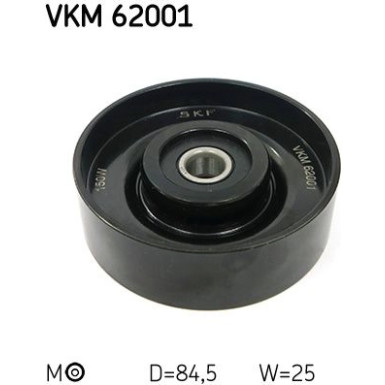 Spannrolle, Keilrippenriemen VKM 62001 Spannrolle, Keilrippenriemen VKM 62001
