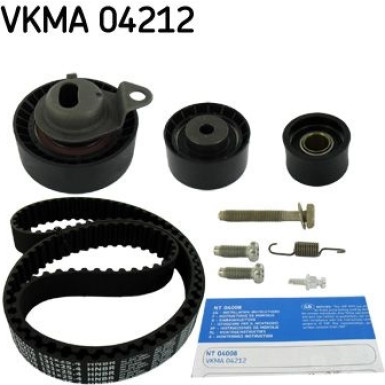 SKF Zahnriemensatz VKMA 04212