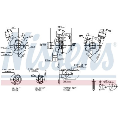 Nissens Turbolader 93203