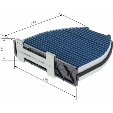 Filter, Innenraumluft 0 986 628 600 Filter, Innenraumluft 0 986 628 600