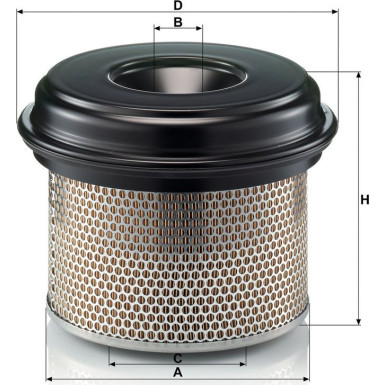 MANN-FILTER C 28 715 Luftfilter