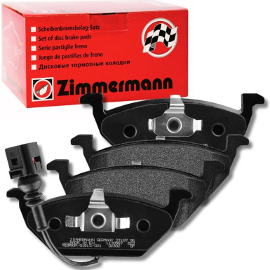 ZIMMERMANN 23131.195.1 Bremsbeläge inkl. Verschleißwarnkontakt ZIMMERMANN 23131.195.1 Bremsbeläge inkl. Verschleißwarnkontakt