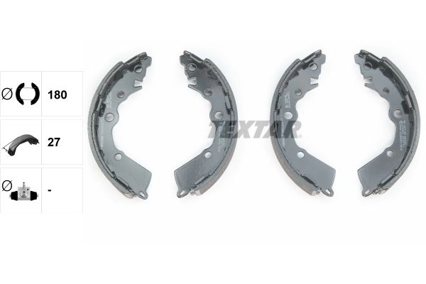 Textar Bremsbackensatz 91083000 Textar Bremsbackensatz 91083000