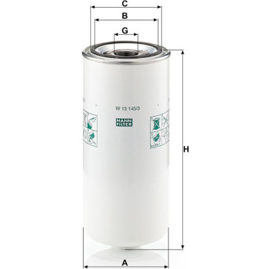 Ölfilter W 13 145/3