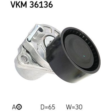 SKF Spannrolle, Keilrippenriemen VKM 36136