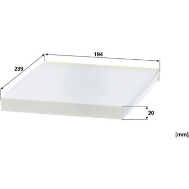 MANN-FILTER CU 24 013 Innenraumfilter, Partikelfilter