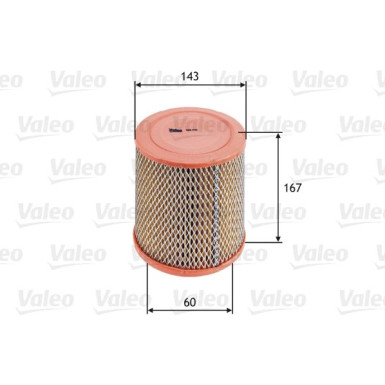 Valeo Luftfilter 585726