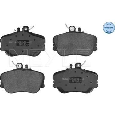 Meyle Bremsbelagsatz, Scheibenbremse MEYLE-ORIGINAL: True to OE 025 214 3920 Meyle Bremsbelagsatz, Scheibenbremse MEYLE-ORIGINAL: True to OE 025 214 3920