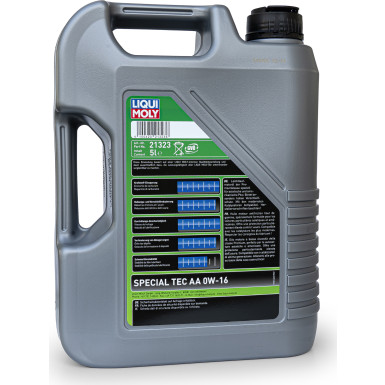 LIQUI MOLY 21323 Special Tec AA 0W-16 Motoröl, 5L
