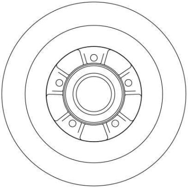 TRW Bremsscheibe DF4228