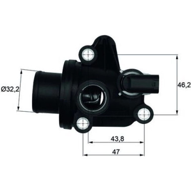 Thermostat, Kühlmittel TI 12 87