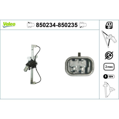 Valeo Fensterheber 850235