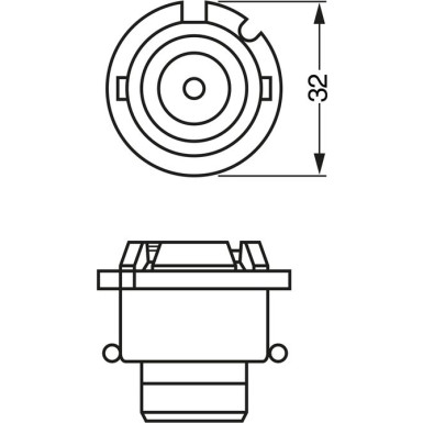 Glühlampe, Hauptscheinwerfer 1 987 302 903