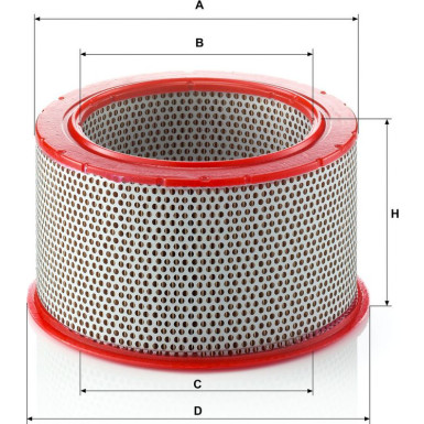 MANN-FILTER C 23 115 Luftfilter MANN-FILTER C 23 115 Luftfilter