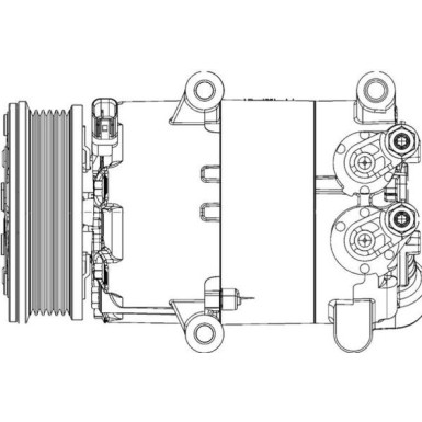 Kompressor, Klimaanlage ACP 1366 000P Kompressor, Klimaanlage ACP 1366 000P
