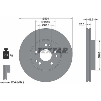 Bremsscheibe 92060000