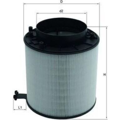 Knecht Luftfilter LX 2091D