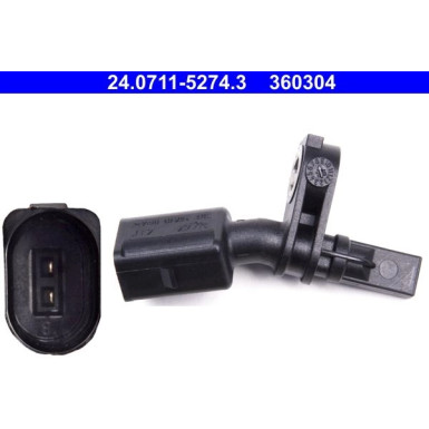 ATE Sensor, Raddrehzahl 24.0711-5274.3