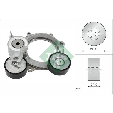 Riemenspanner, Keilrippenriemen 534 0718 10 Riemenspanner, Keilrippenriemen 534 0718 10