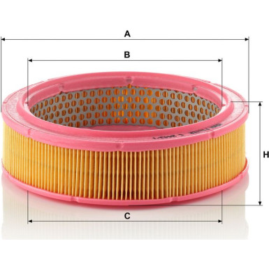 MANN-FILTER C 2443/1 Luftfilter