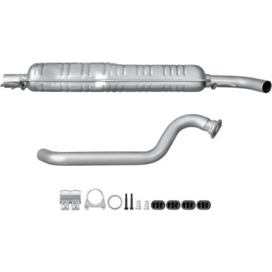 Hella Mittelschalldämpfer Easy2Fit – PARTNERED with Faurecia 8LC 366 024-671