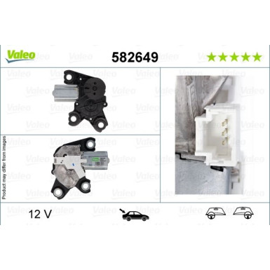 Valeo Wischermotor 582649