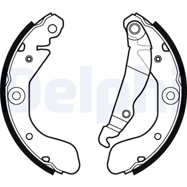 Bremsbackensatz LS2114 Bremsbackensatz LS2114