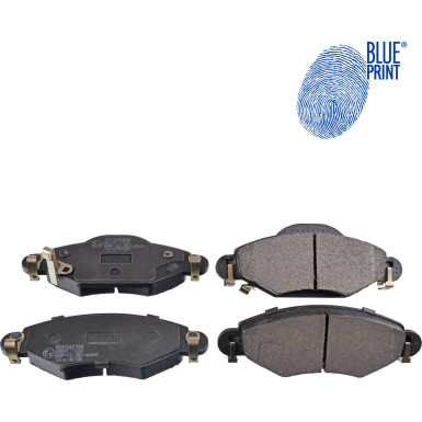 Blue Print Bremsbelagsatz, Scheibenbremse ADT342139 Blue Print Bremsbelagsatz, Scheibenbremse ADT342139