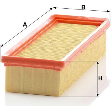 MANN-FILTER C 2341 Luftfilter