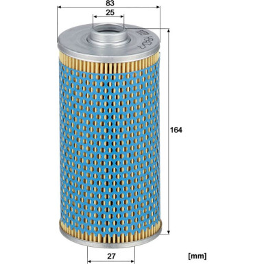 Ölfilter H 943/7 X