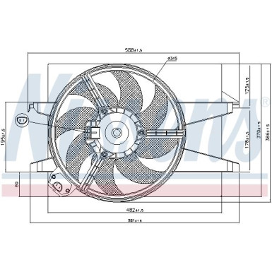 Lüfter, Motorkühlung 85583