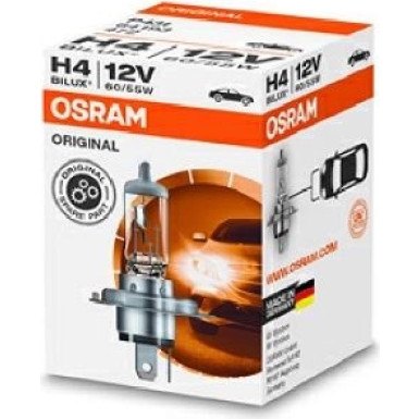 Osram Glühlampe, Fernscheinwerfer Original H4 12V Faltschachtel ORIGINAL 64193