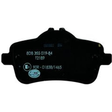 Hella Pagid Bremsbelagsatz, Scheibenbremse 8DB 355 019-841 Hella Pagid Bremsbelagsatz, Scheibenbremse 8DB 355 019-841