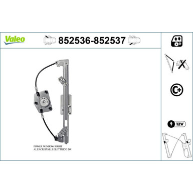Valeo Fensterheber 852536