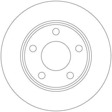 TRW Bremsscheibe DF4126 TRW Bremsscheibe DF4126