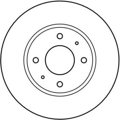 TRW Bremsscheibe DF4054