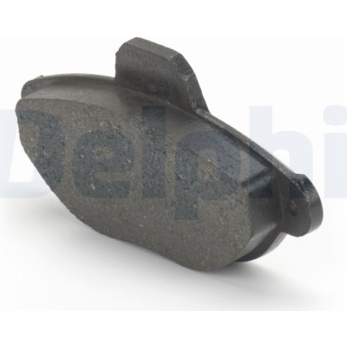 Delphi Bremsbelagsatz, Scheibenbremse LP851 Delphi Bremsbelagsatz, Scheibenbremse LP851